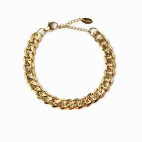 Pulseira Grossa Banhado a Ouro 18K