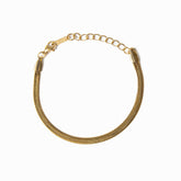 Pulseira de Malha Banhado a Ouro 18k