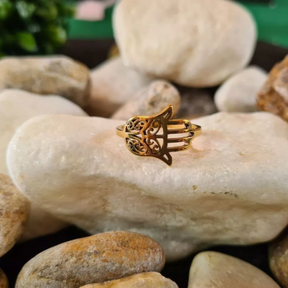 Anel Arvore da Vida Cravejado de Zircônia