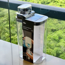 Pote Hermético Dispenser Flow Preto 2,3 Litros