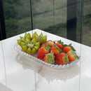 Kit Mesa Posta Cristal Pearl Bolinha 6 Peças