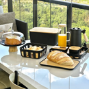 Kit Mesa Posta Lume Preto 6 Peças