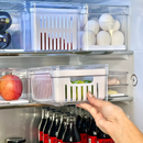 Kit Organizadores de Geladeira Completo 18 Peças