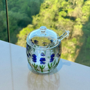 Kit Açucareiro + Meleira Lavanda 2 Peças