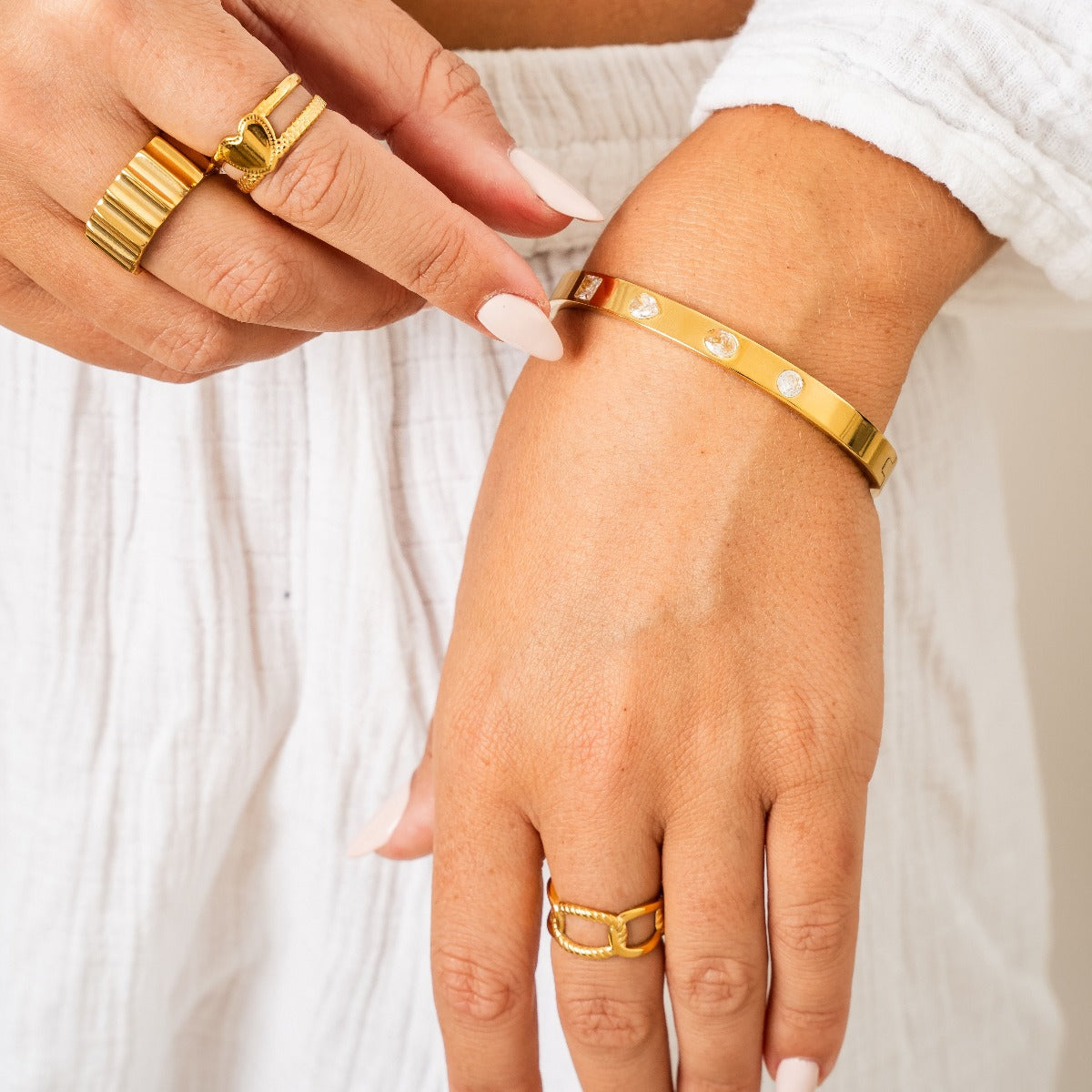 Pulseira Formas Múltiplas em Zircônia