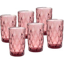 Jogo de 6 Copos de Vidro Marsala 340ml