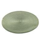Kit 6 Jogo Americano Redondo Poliester Fresno Verde 38cm