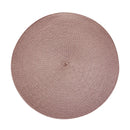 Kit 6 Jogos Americanos Redondo Fresno Taupe 38cm