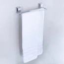 Kit para Banheiro Acessórios de Ventosa Cromado - 4 Peças