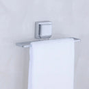 Kit Toalheiro e Porta Papel Higiênico com Ventosa Cromado - 2 Peças