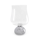 Jogo 6 Copos de Vidro Base Esfera Fume 440ml