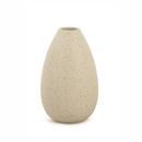Mini Vaso em Cerâmica Bege 7,5cm Pequeno