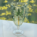 Kit 6 Taças de Cristal Palm Tree Tropical 450ml
