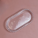 Kit para Mesa Posta de Cristal Pearl Coração 5 Peças