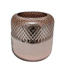 Vaso de Vidro Rose Gold 15cm