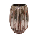 Vaso de Vidro Rose Gold 20 cm x 12 cm x 12 cm