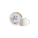 Jogo 6 Xicaras de Café com Pires Iris Azul 100ml